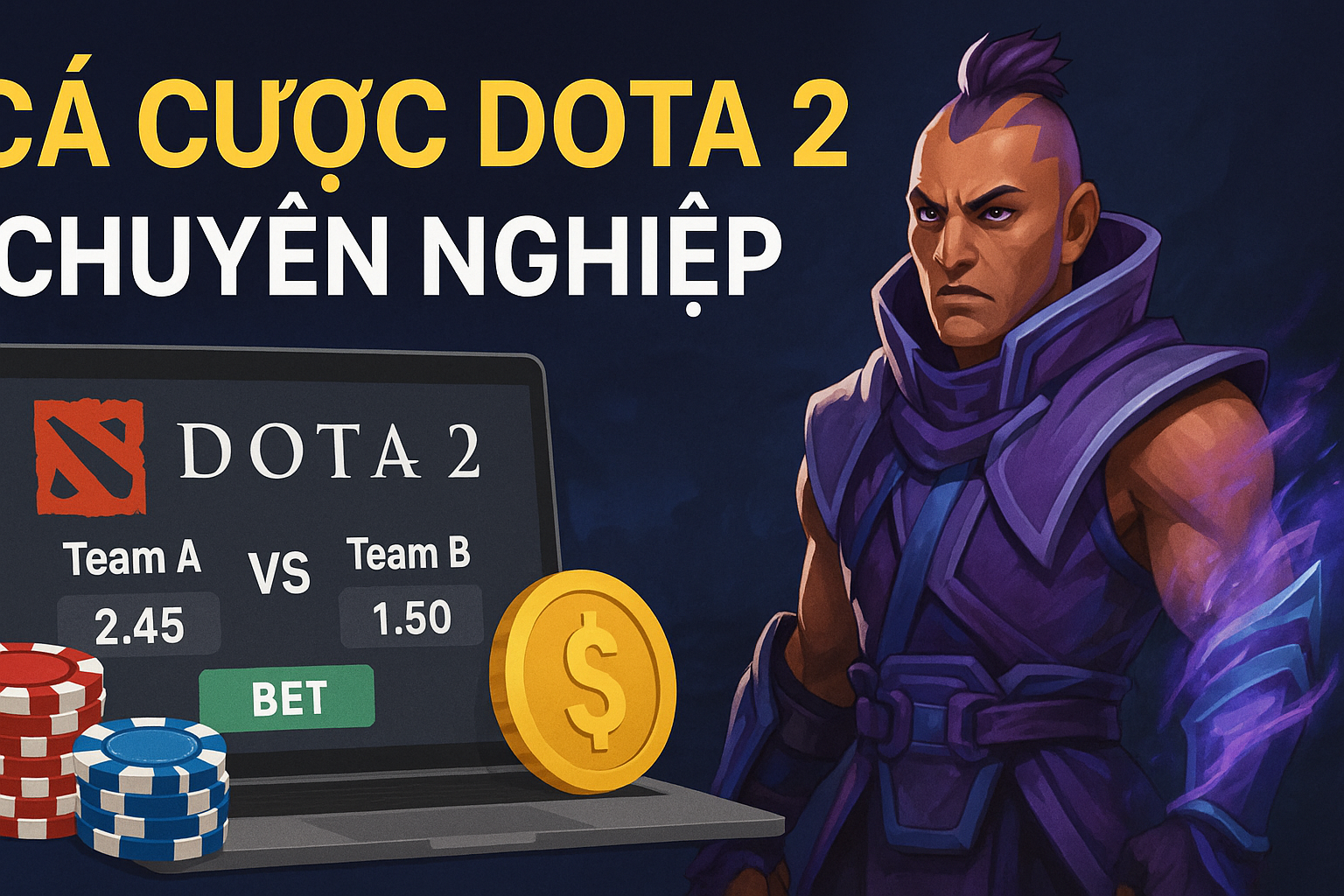 Cá Cược Dota 2 Chuyên Nghiệp: Hướng Dẫn Từ A đến Z Cho Người Mới & Game Thủ Lão Luyện