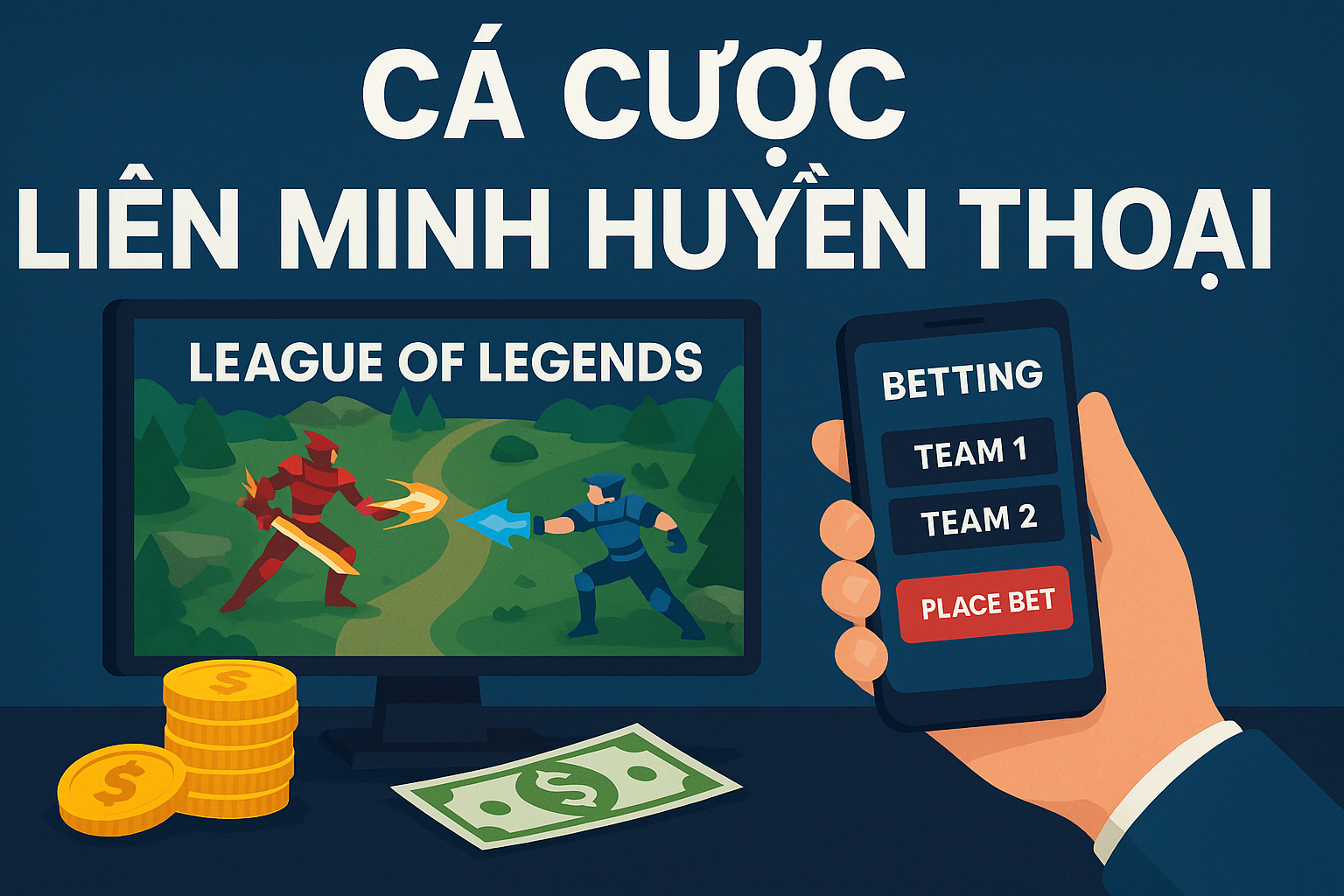 Cá Cược Liên Minh Huyền Thoại (LOL) – Hướng Dẫn Toàn Tập Cho Người Mới